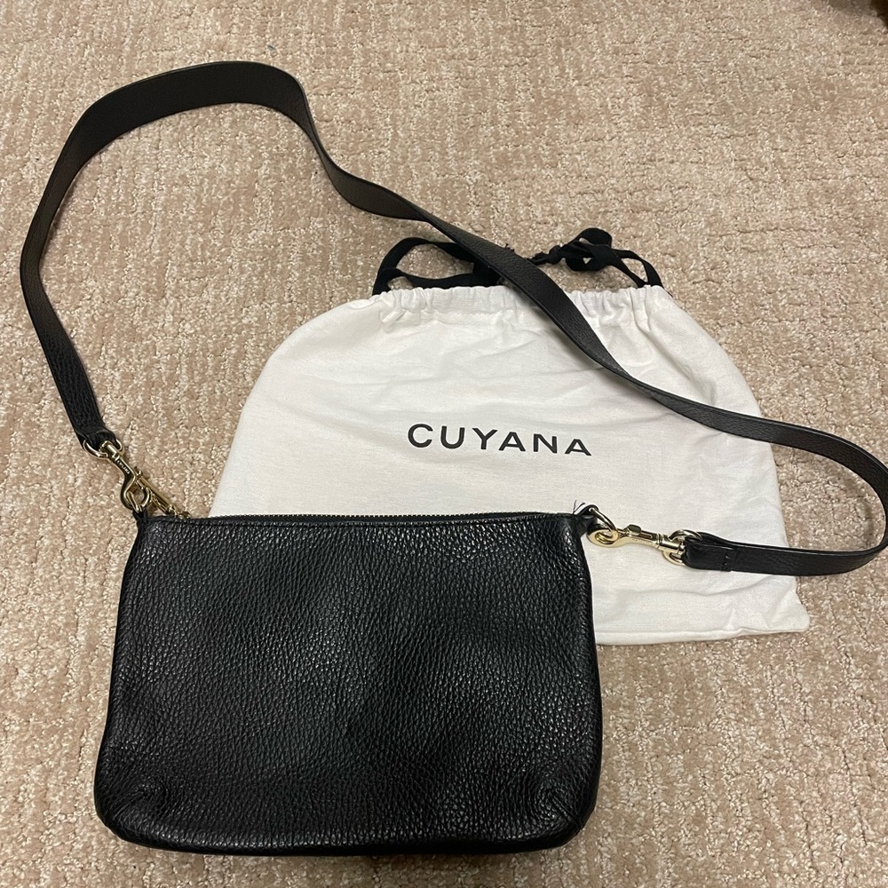 Cuyana black cross body